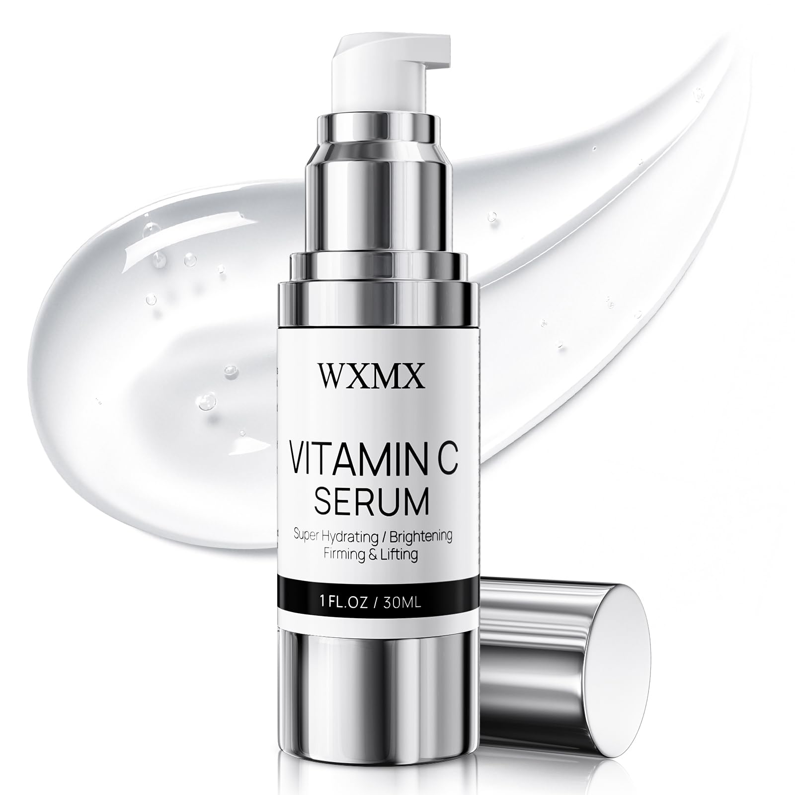 WXMX Super C Serum packaging displayed for daily use