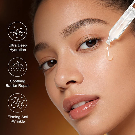 WXMX Ultra Hyaluronic Serum ampoules ready for daily use