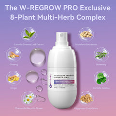 WXMX W-Regrow Pro copper tripeptide-1 supports scalp environment