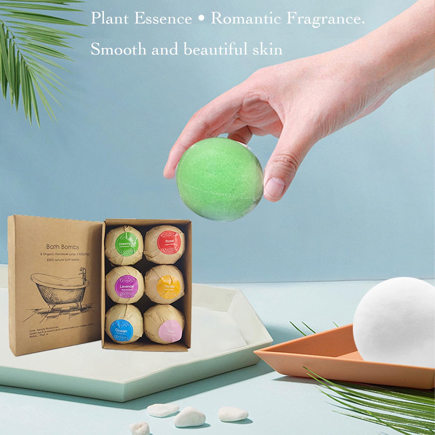 WYNK individually wrapped bath bombs preserve fragrance for longer use.
