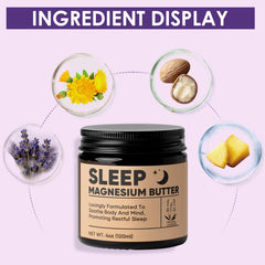 WZI Magnesium Butter with Shea and Mango Butter showing rich moisturizing texture