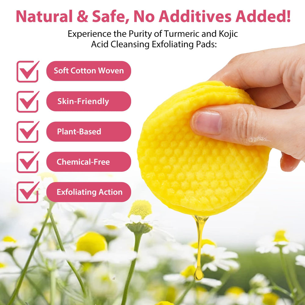 Xaarty single-use cleansing pad close-up highlights convenient single-use design