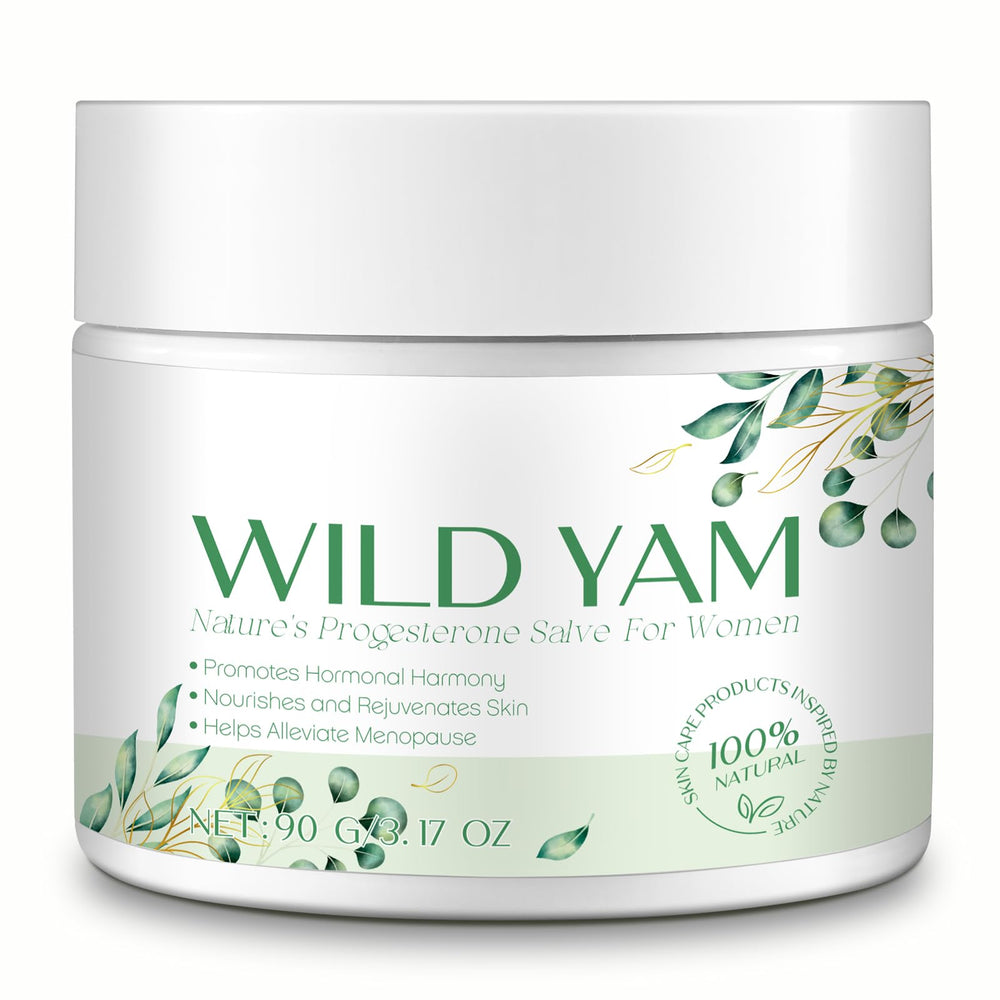 Xaarty Wild Yam Cream bottle close-up showing creamy texture for skin nourishment