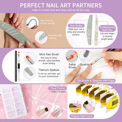 X&D balance builder gel provides natural color options for nails.