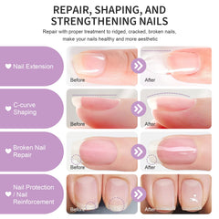 X&D gel brush with spatula for clean application and mixing.