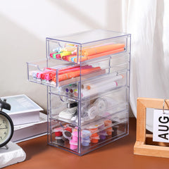 Xelsluthe vanity storage solution for makeup and tools