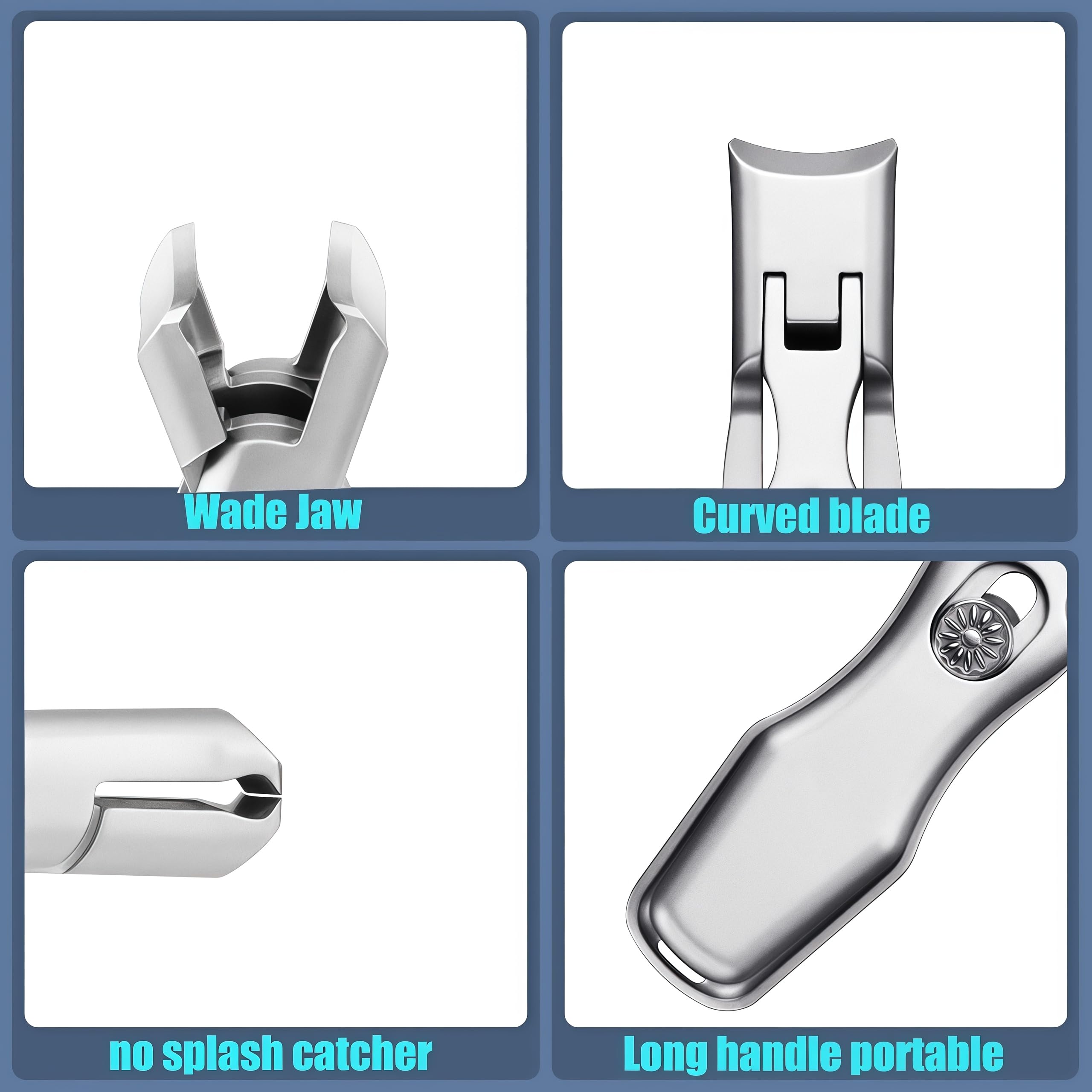 XGIZMOO clippers include safety lock and adjustable angle for secure cuts.