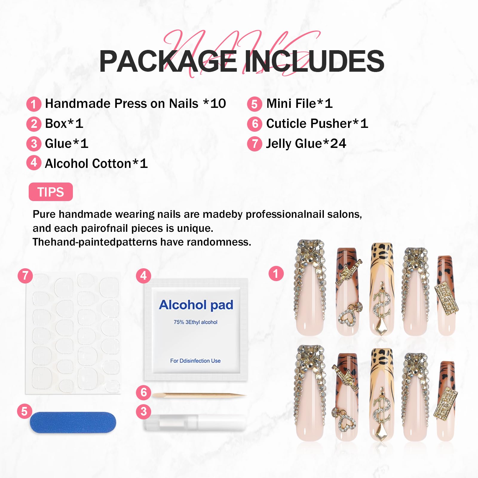 XGV plant-based ABS nails offering solid protection for natural nails