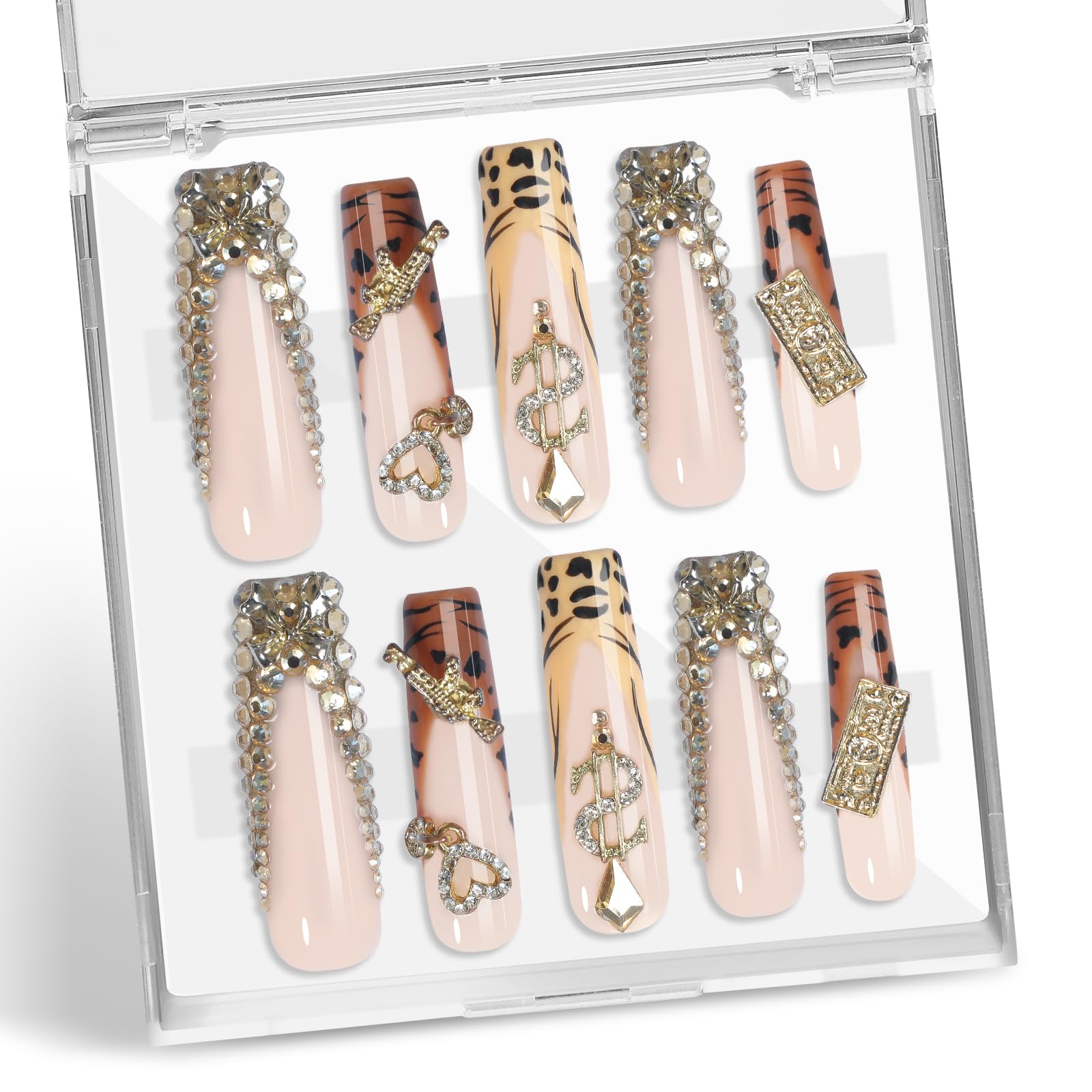 XGV reusable adhesive pads for quick press-on nail application