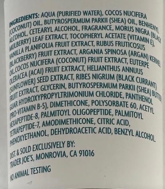 xHoob Trader Joe's Shea Butter & Coconut Oil Hair Mask 2-pack for weekly hydration.