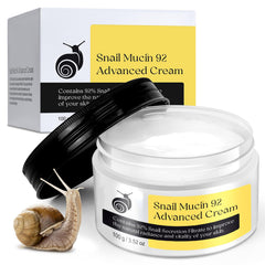 XIAMOFUZHOU snail mucin 92% bottle close-up showing hydration focus