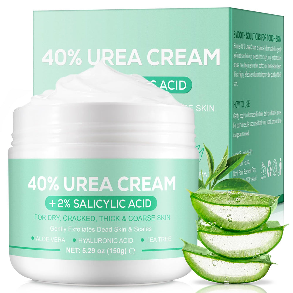 XIAMOFUZHOU Urea 40% bottle for deep foot care and easy application.