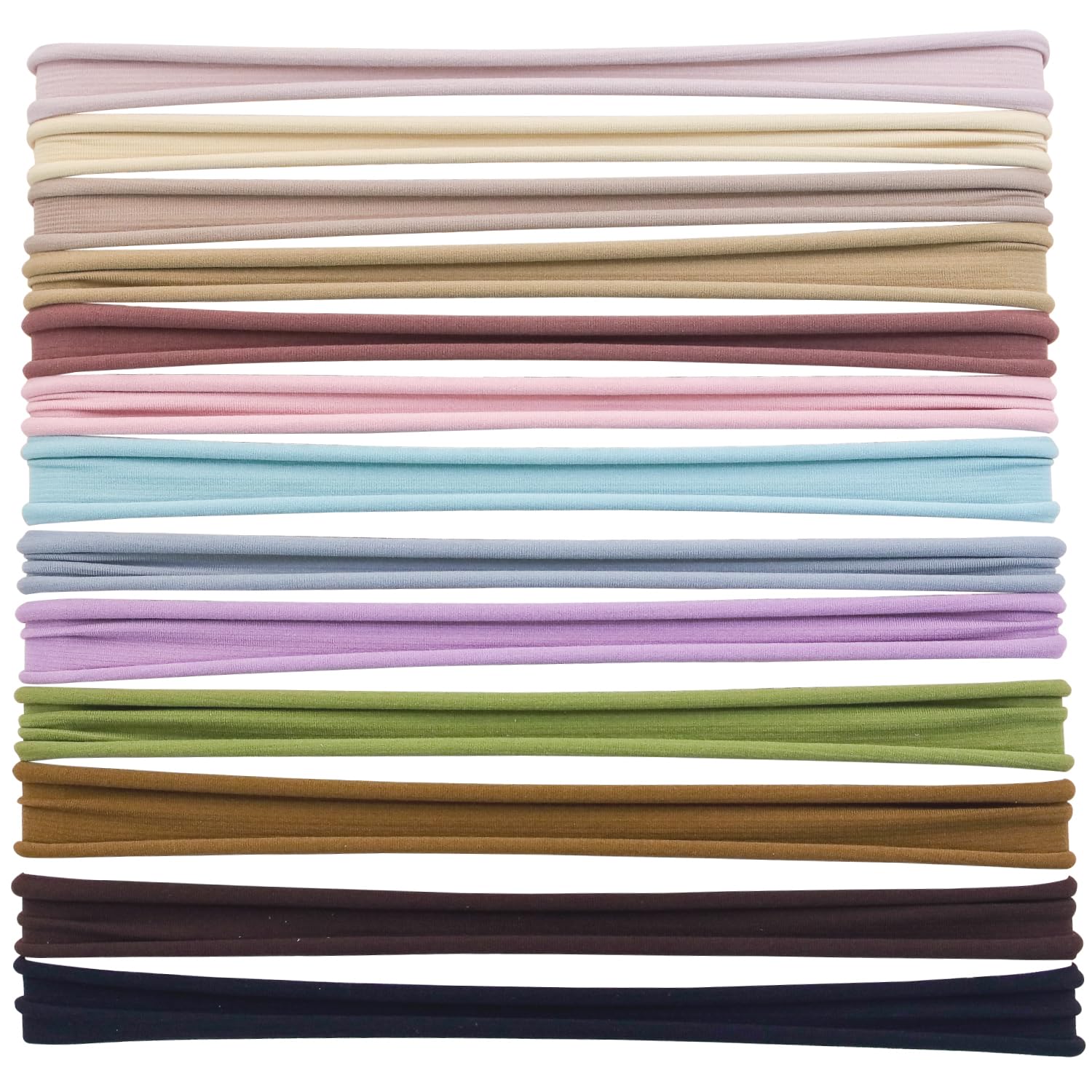 XIMA nylon seamless headbands close-up fabric showing soft stretch for all-day comfort