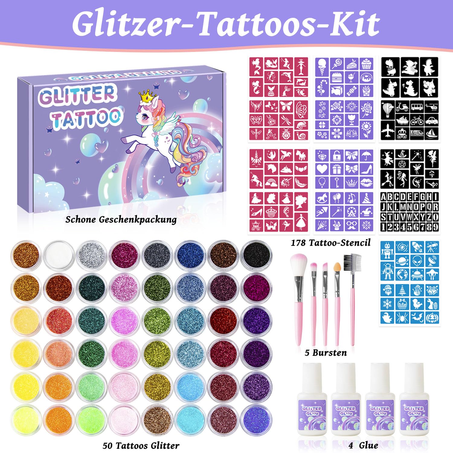 XiQiDianr stencils-178-patterns-collection for endless design options and creative kids' art.
