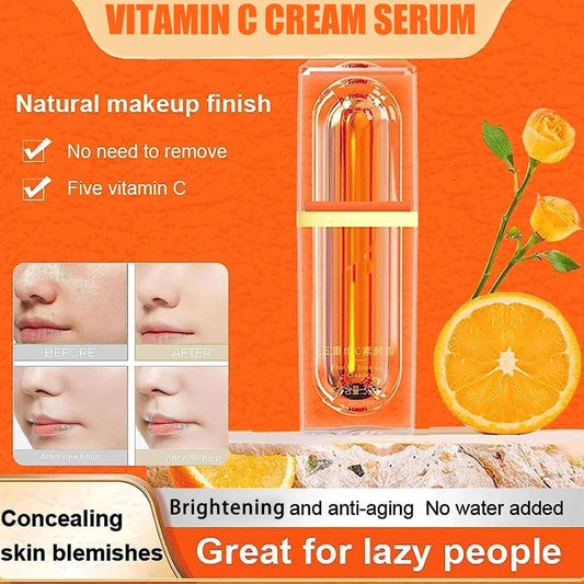 XIRUJNFD Tone-Up Cream swatch on hand demonstrating natural brightness.