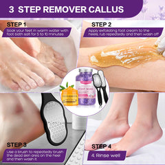 XIWEIOO at-home spa scene with salts and creams suggests easy foot care.