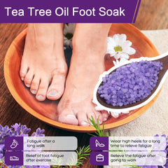 XIWEIOO orange scent oil bottle adds uplifting citrus notes to foot soaks.