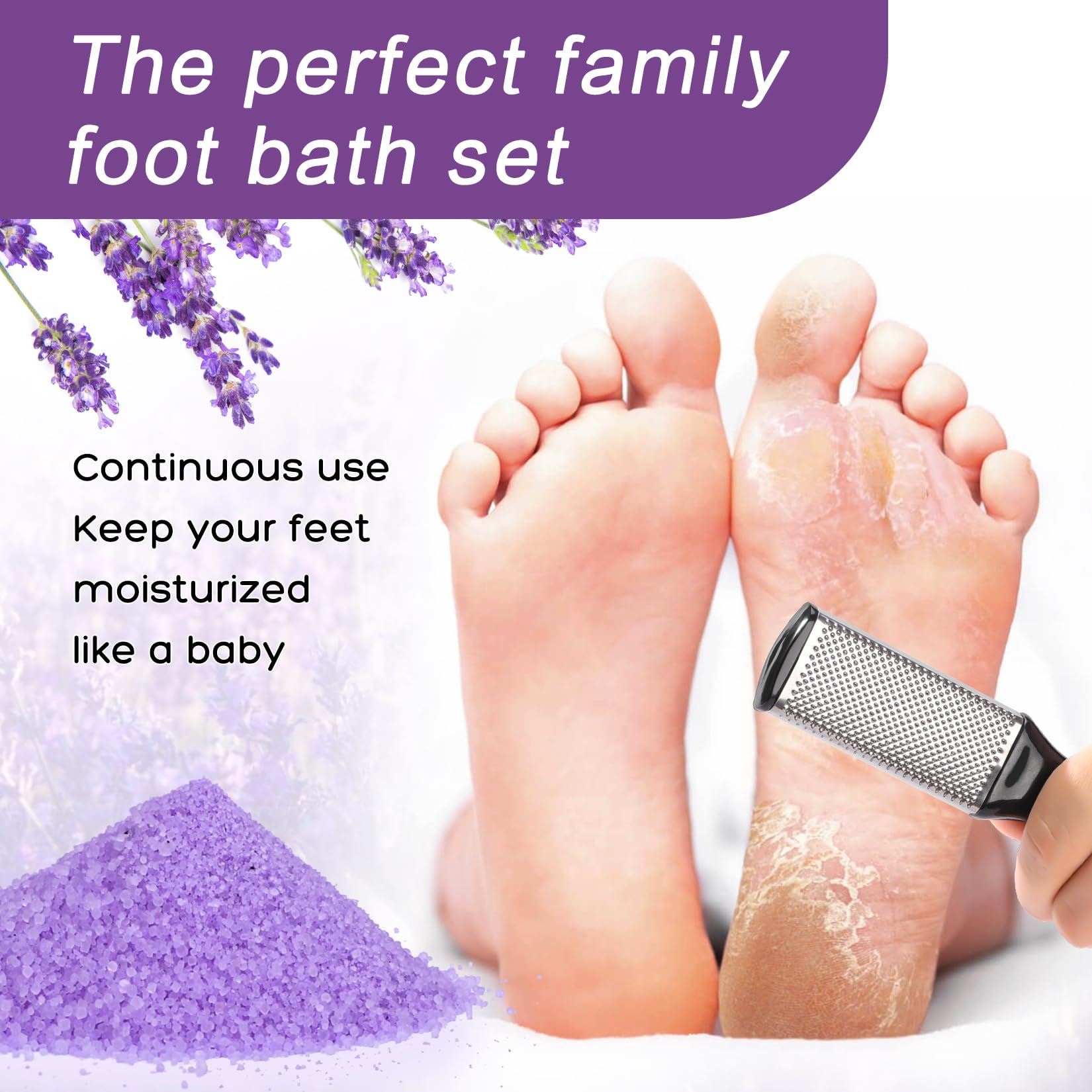 xiweioo tea tree oil foot soak closeup for cooling relief