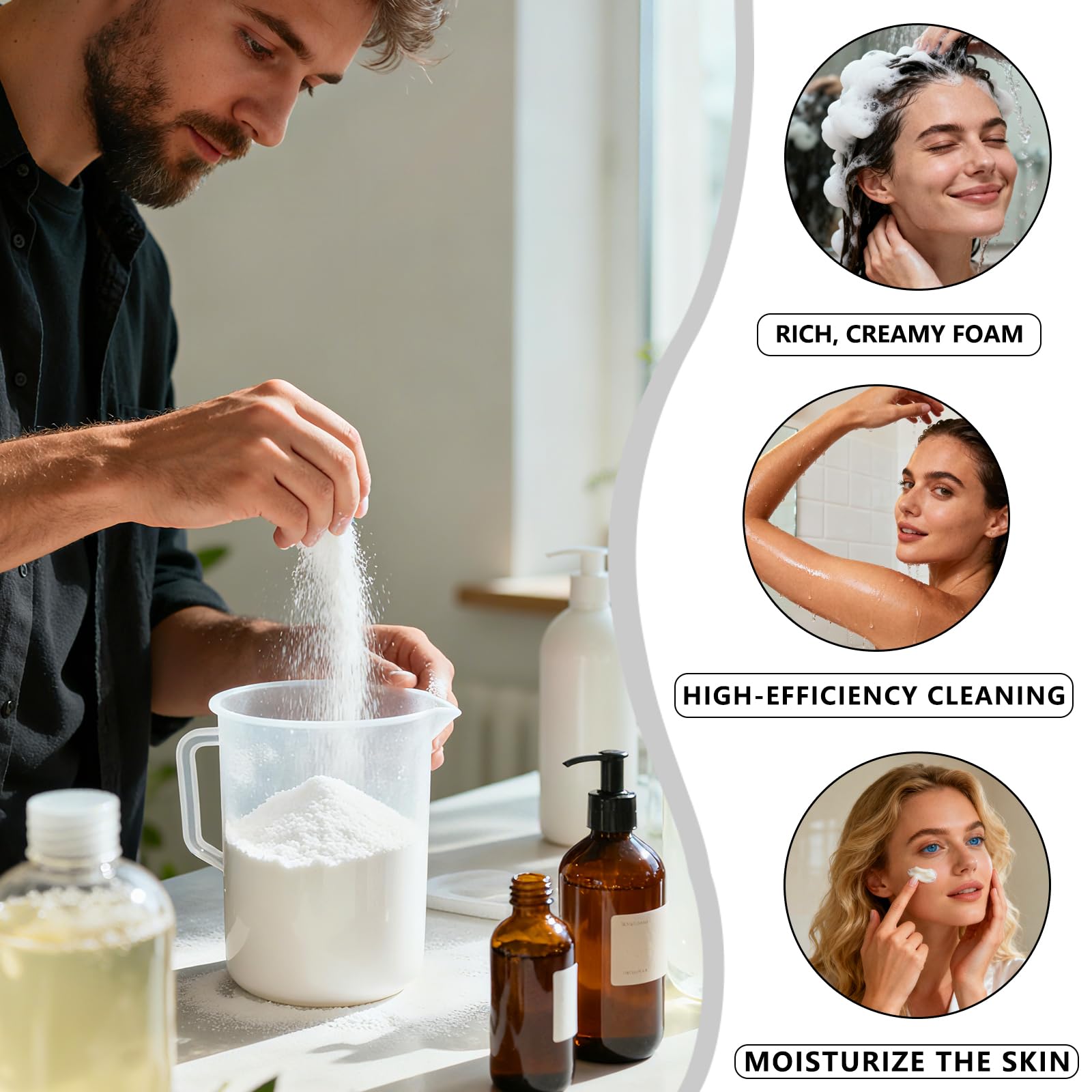 Xixisusu SLSA powder dissolves quickly for easy prep in recipes.