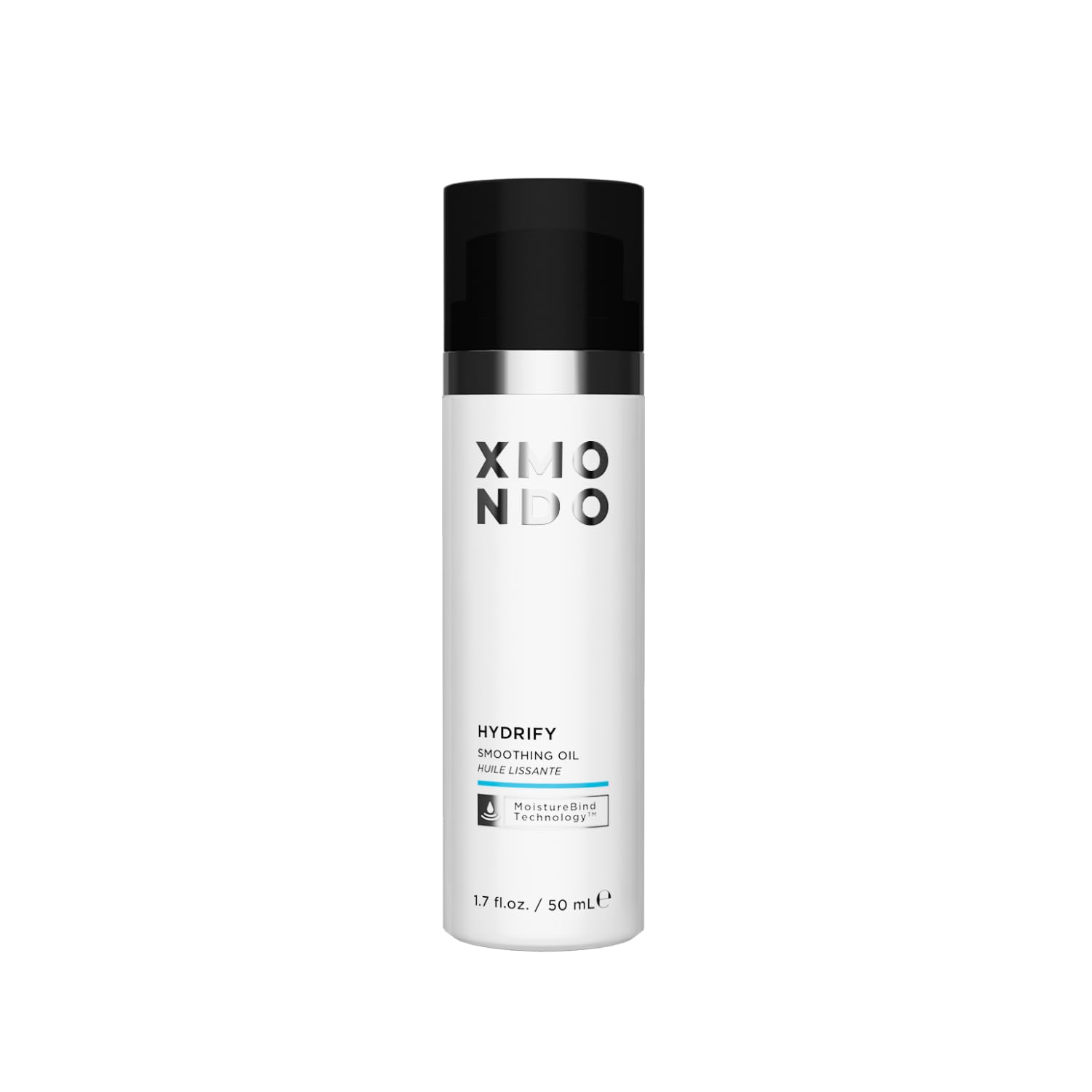 XMONDO Hair Hydrify Oil bottle—smooths frizz and moisturizes hair