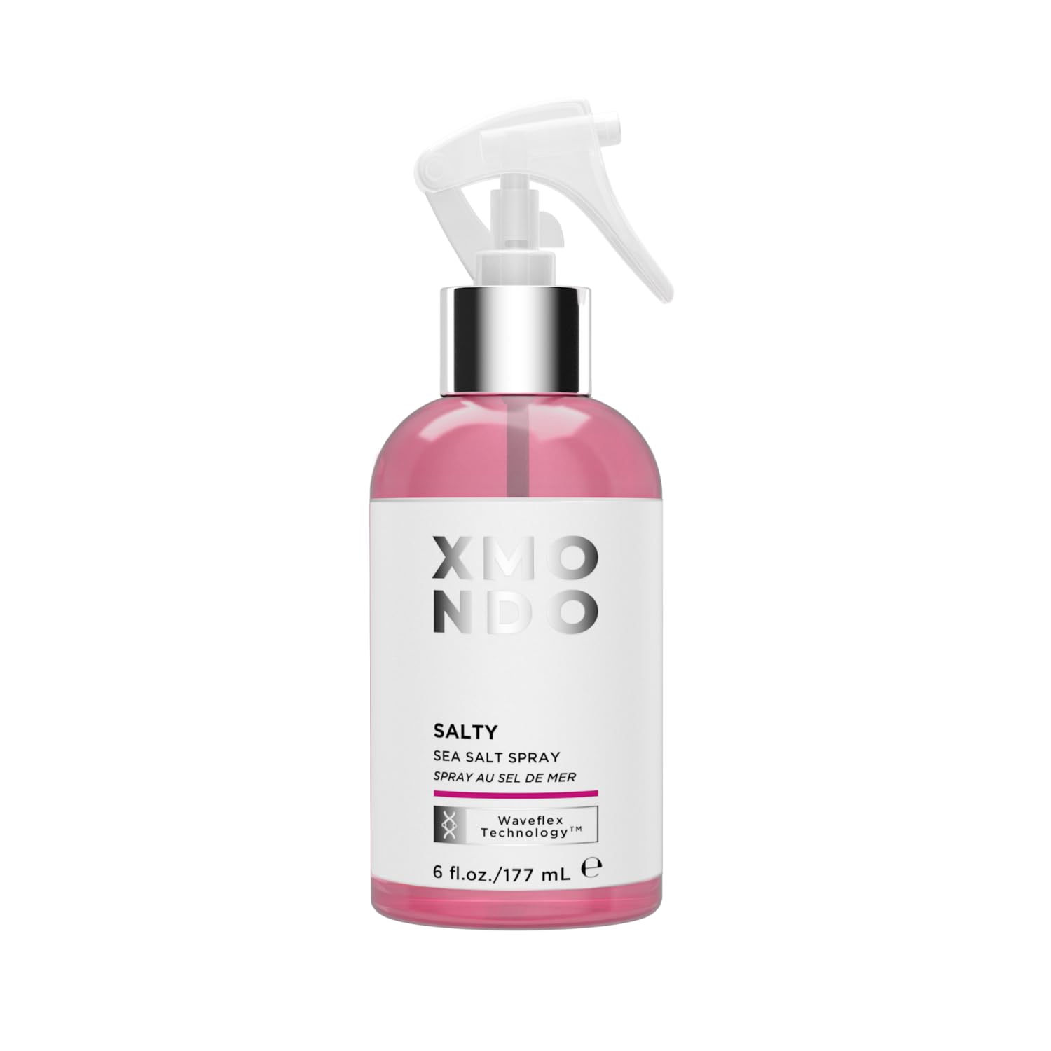 XMONDO Hair Salty Sea Salt Spray bottle front for quick beachy texture.
