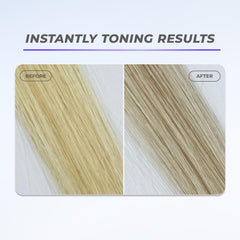 XMONDO bottle highlighting brassy tones in hair