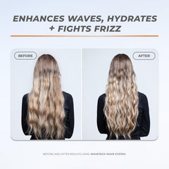XMONDO Hair Wavetech bottle with gold accents conveys premium vegan care