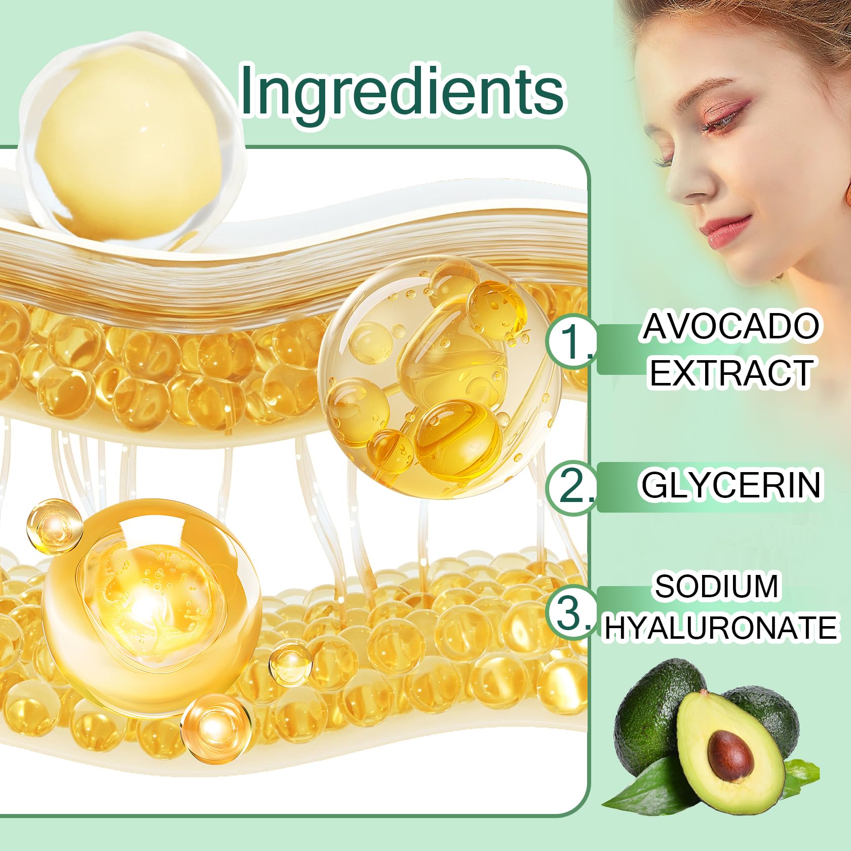XMXueMei avocado-toner refines pores and preps skin