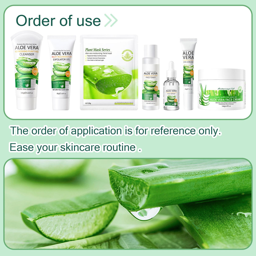 XMXueMei Aloe Vera face wash cleanses gently while preserving moisture.