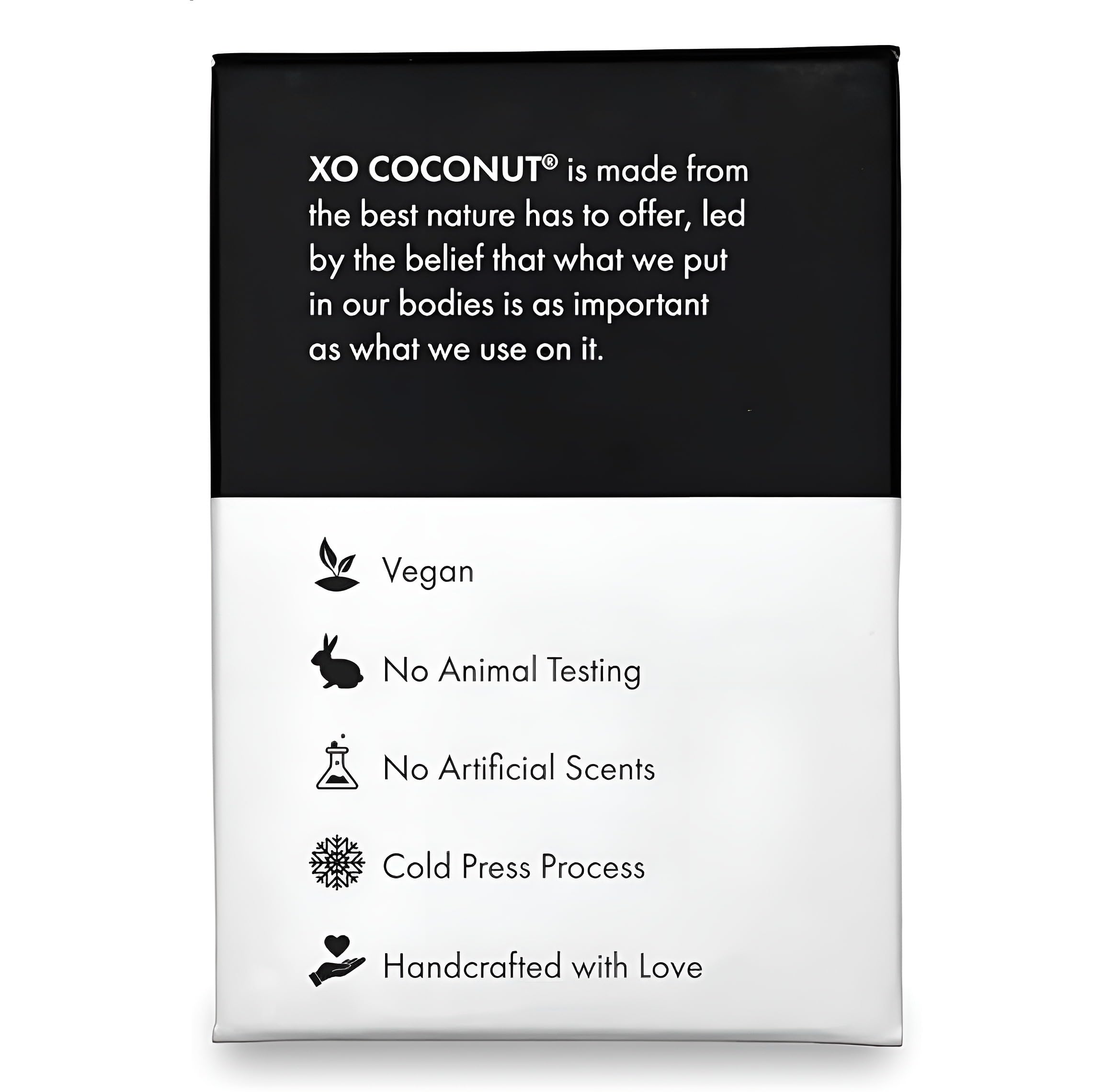 XO COCONUT small-batch handmade soap reflects quality and care