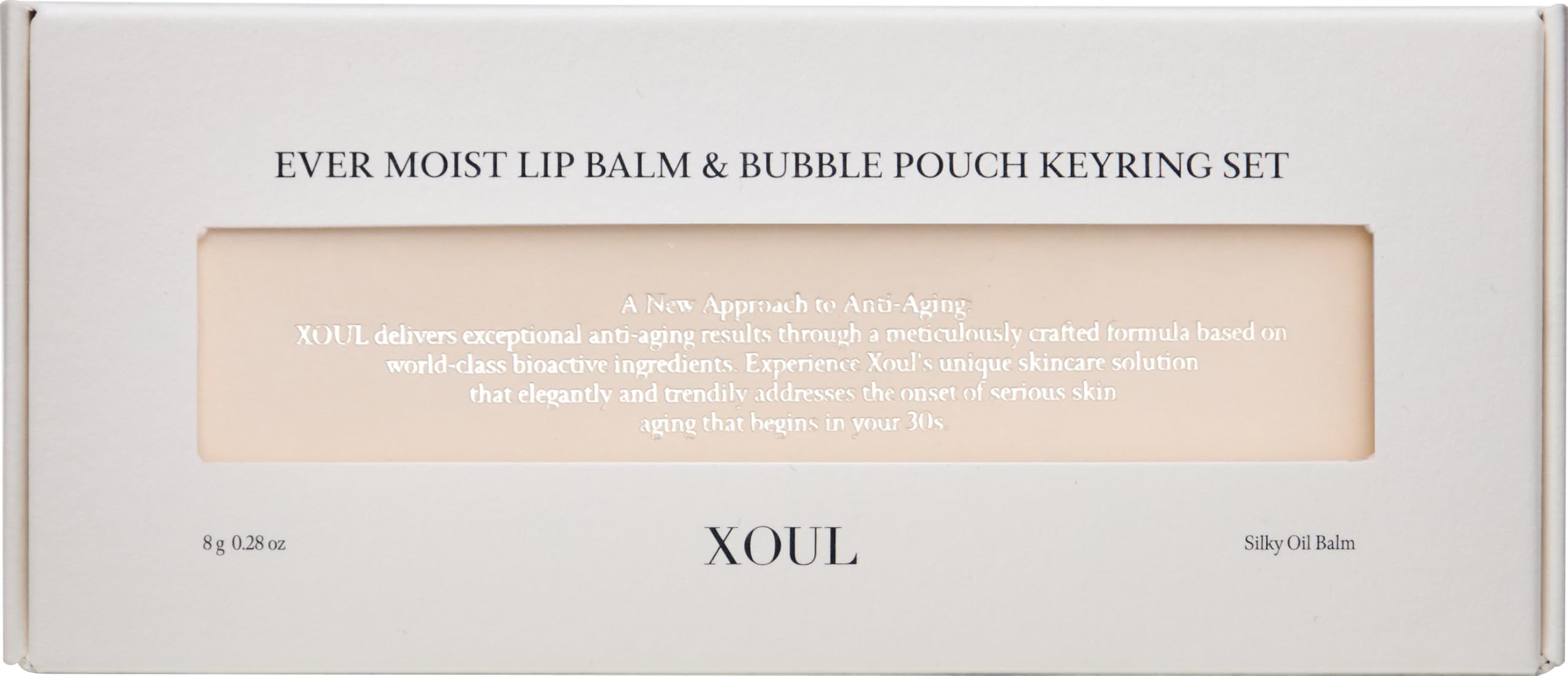 XOUL Ever Moist Lip Balm N01 glossy finish adds natural shine