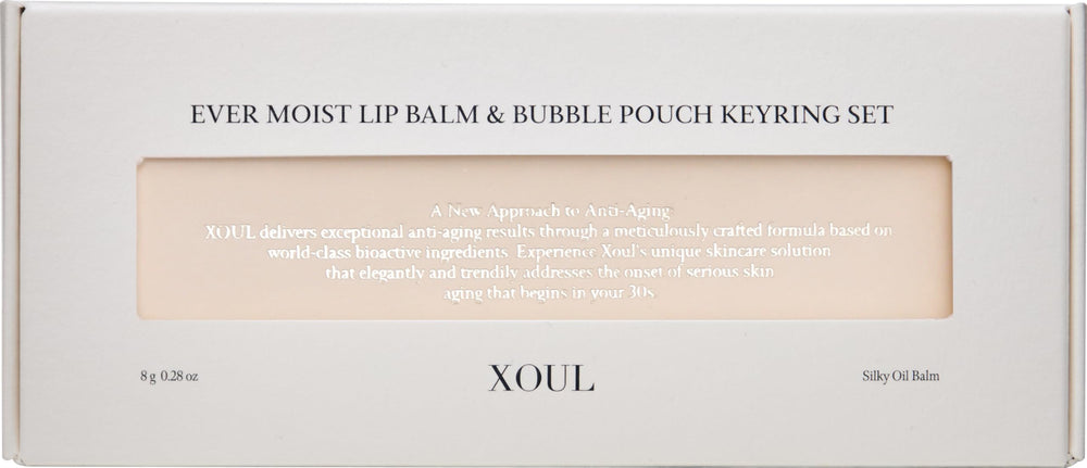 XOUL Ever Moist Lip Balm N01 glossy finish adds natural shine