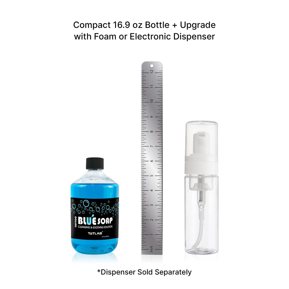 XTREME Blue Soap concentrate dilution showing extended-use capability