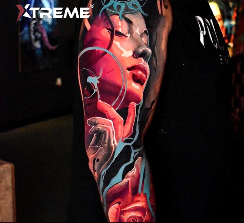 XTREME Neon Orange ink swatch offers high visibility for vibrant neon accents.