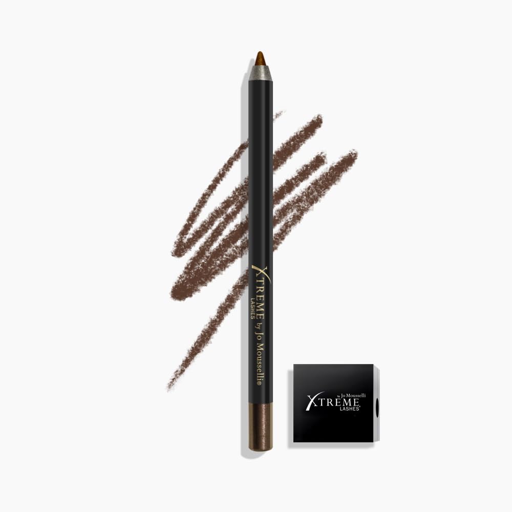 Xtreme Lashes GlideLiner long lasting eye pencil defines eyes with bold, fade-resistant color.