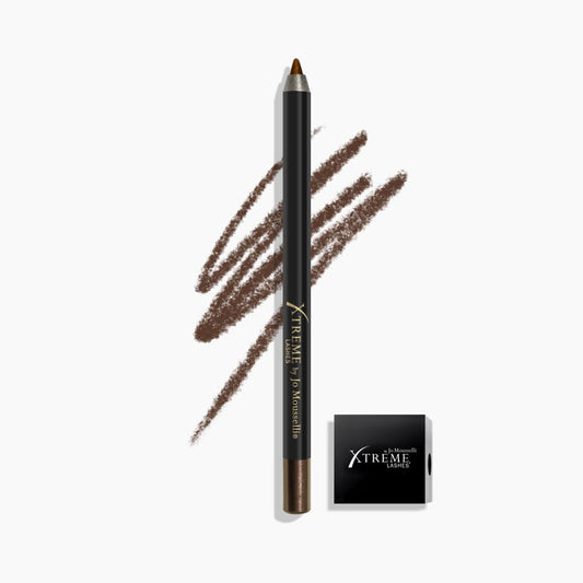Xtreme Lashes GlideLiner long lasting eye pencil defines eyes with bold, fade-resistant color.
