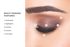 Xtreme Lashes GlideShadow Sienna as a subtle highlight to brighten lids.