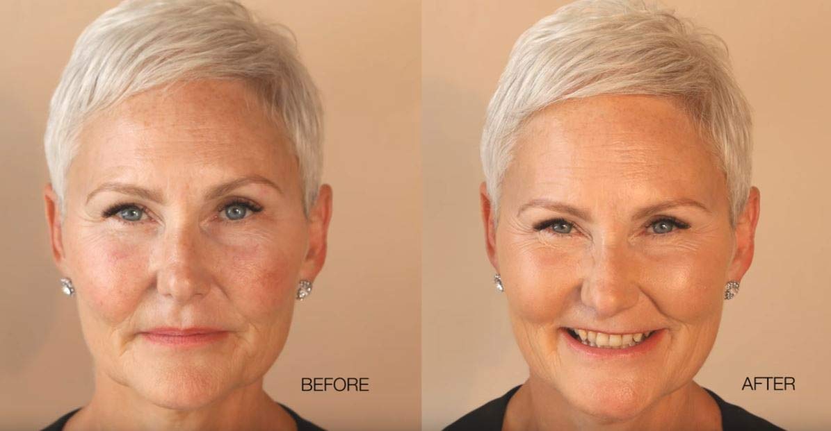 Xtreme Lashes concealer applied around the eye area for even coverage