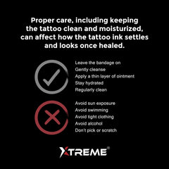 XTREME Tattoo Ink cruelty-free ethics for compassionate tattoo artistry.