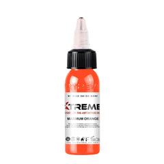 XTREME Tattoo Ink Maximum Orange bottle; bold color for standout accents.