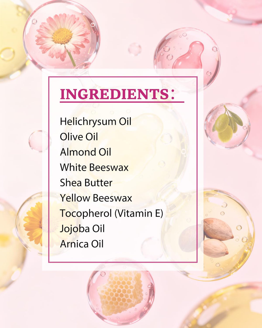 XUEBEIK Helichrysum balm on elbows demonstrates multi-use body care