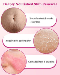 XUEBEIK Helichrysum balm ingredients oil blend highlighting nourishing components