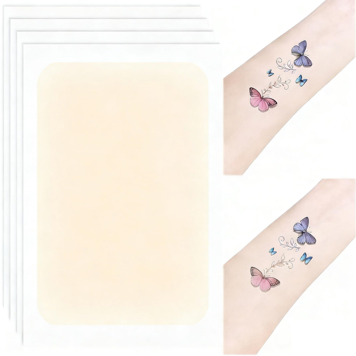 XUEVORIY tattoo cover up tape 4-pack packaging for discreet coverage.