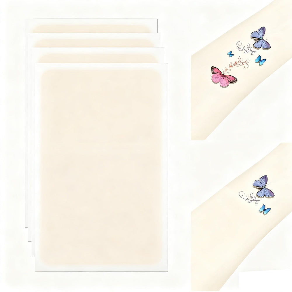 XUEVORIY Tattoo Cover Up Tape 4pcs packaging showing slim, discreet coverage