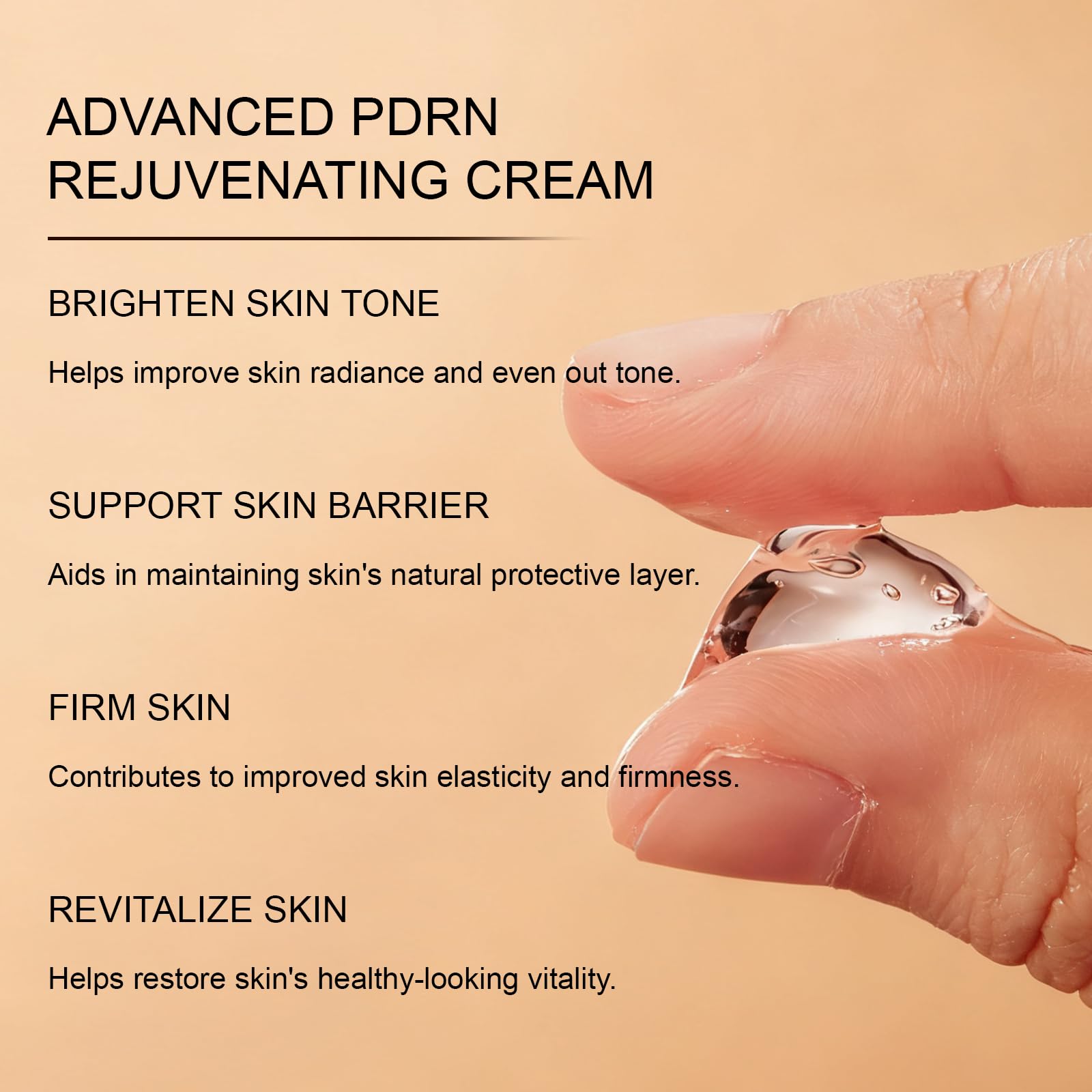 XUHUIT glow after application indicates hydrated, refreshed skin.