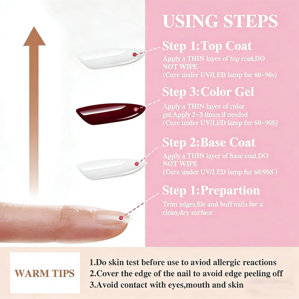XunmotorYao gel polish kit delivering salon-quality nails at home.