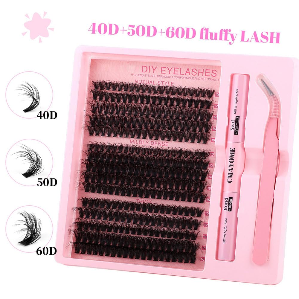 XVYLFZNP completed evening lashes on model illustrating dramatic volume