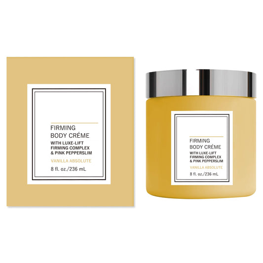 Yabacado Champagne Lift & Firming Cream bottle closeup highlights luxurious texture