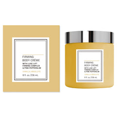 Yabacado Champagne Lift & Firming Cream bottle closeup highlights luxurious texture