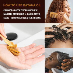 Yacemira Batana oil texture closeup shows non greasy formula